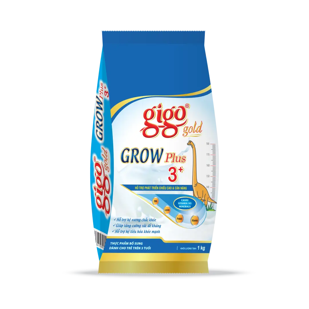 Túi nhà trẻ Gigo Gold Grow Plus 3+ (1kg)