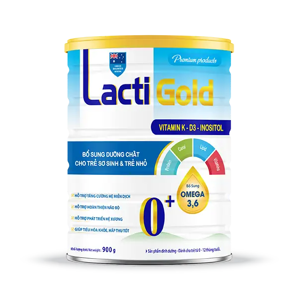 Lacti Gold 0+Trẻ em (900g)